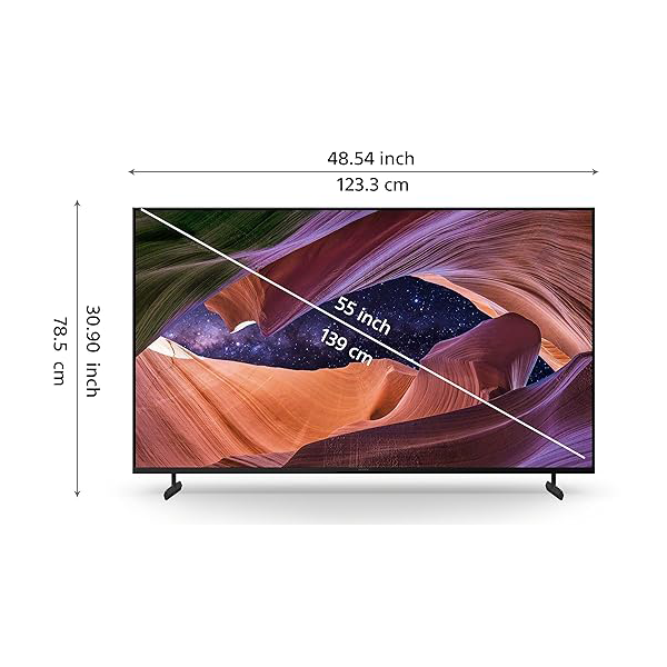 Buy Sony Bravia 55 inch 139 cm KD-55X82L 4K Ultra HD Smart LED Google TV - Vasanth and Co