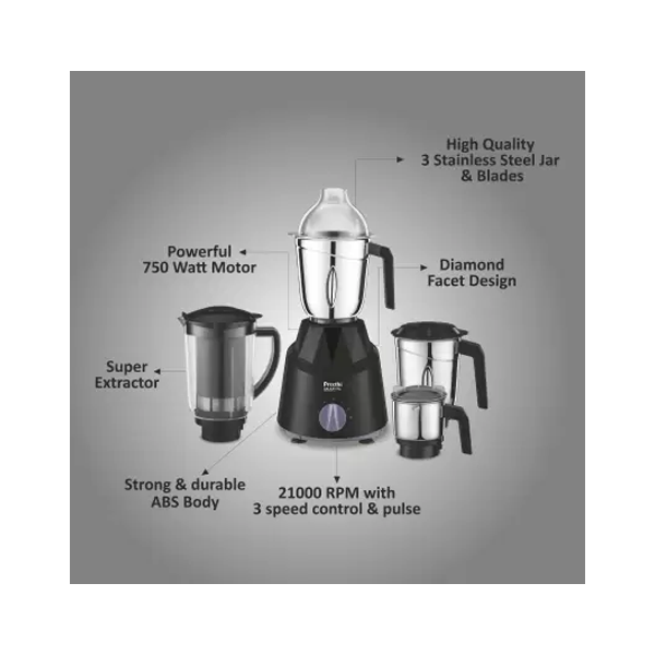 Buy Preethi Galaxy PlusMG250 Mixer Grinder - Vasanth and Co