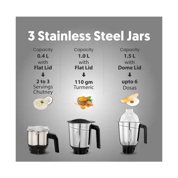 Buy Preethi Galaxy PlusMG250 Mixer Grinder - Vasanth and Co