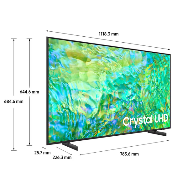 Buy Samsung 65 inch 165.1 cm 65CU8000 UHD Smart LED TV - Vasanth and Co