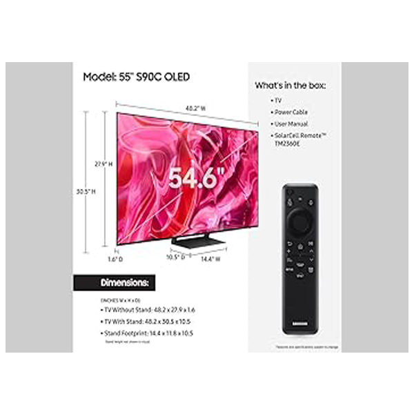 Buy Samsung 55 inch 137.7 cm 55S90C OLED Smart TV - Vasanth and Co