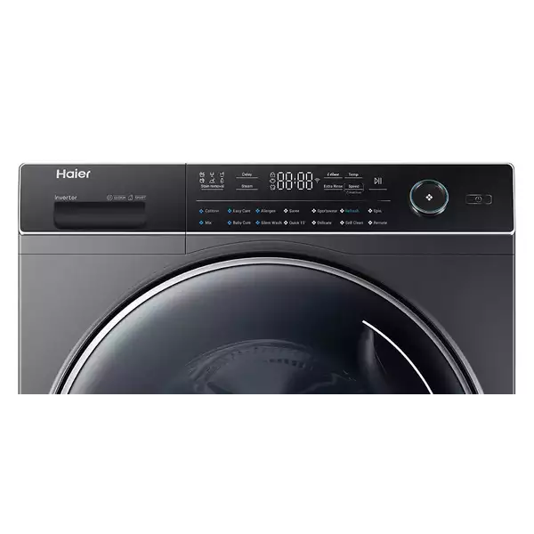 Buy Haier 8 kg HW80-IM14979CS8U1 Inverter Fully Automatic Front Load Washing Machine - Vasanth and Co