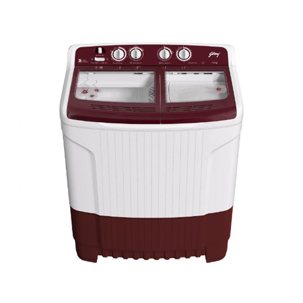 Buy Godrej 7.5KG WS EDGE 7.5 WnRd TB3 M Semi Auto Top Loading - Home Appliances | Vasanthandco