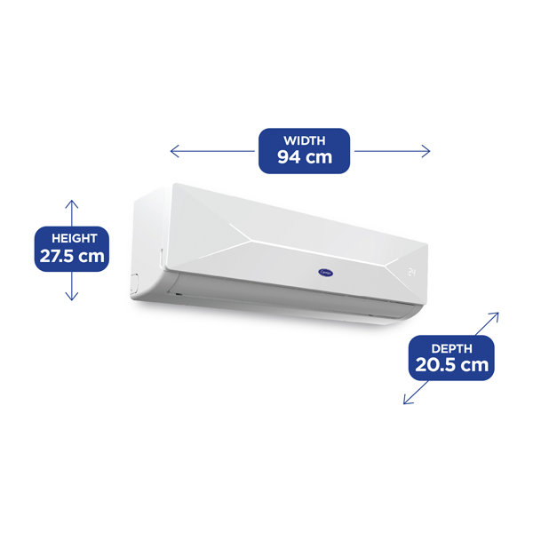 Buy Carrier 2 Ton 3 Star 24K XCEL LUMO EXI Inverter R32 6 IN 1 Flexicool Split Ac - Vasanth & Co
