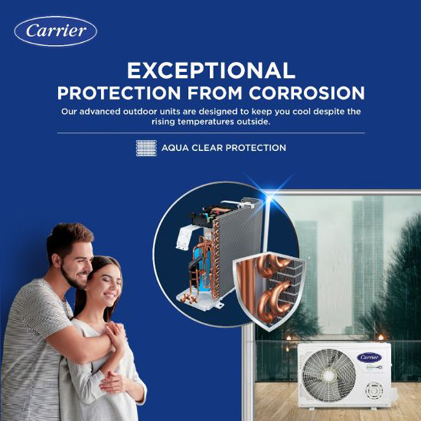 Buy Carrier 1.5 Ton 5 star 18K INDUS DXi Hybridjet Inverter with SE(KW) Display R32 Split Ac - Vasanth & Co