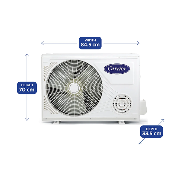 Buy Carrier 1 Ton 5 Star 12K XCEL LUMO EXI Inverter SE(KW) Display R32 6 IN 1 Flexicool Split Ac - Vasanth & Co