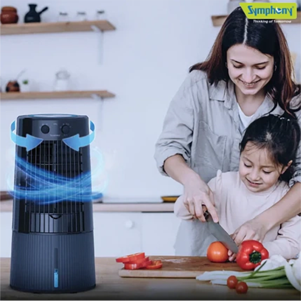 Buy Symphony 6 Litres Duet Cooling Fan Powerful Personal Table Cooling Fan - Vasanth and Co