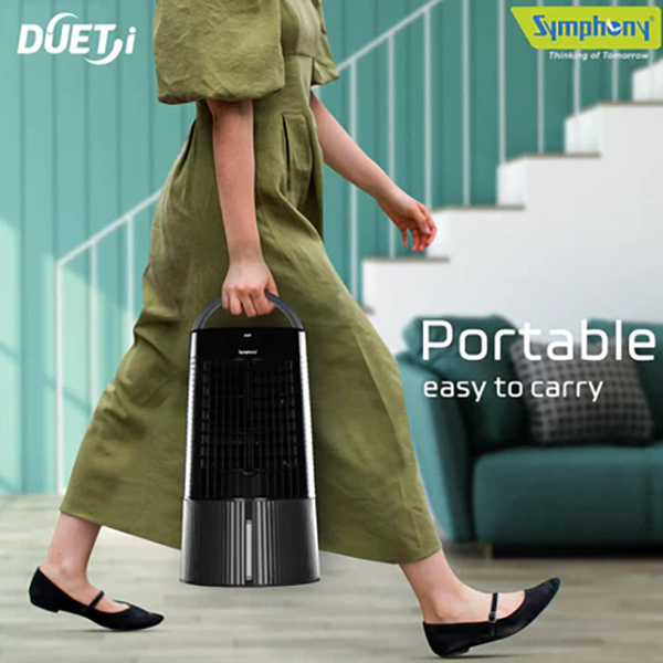 Buy Symphony 6 Litres DUET I Superior cooling fan - Vasanth and Co