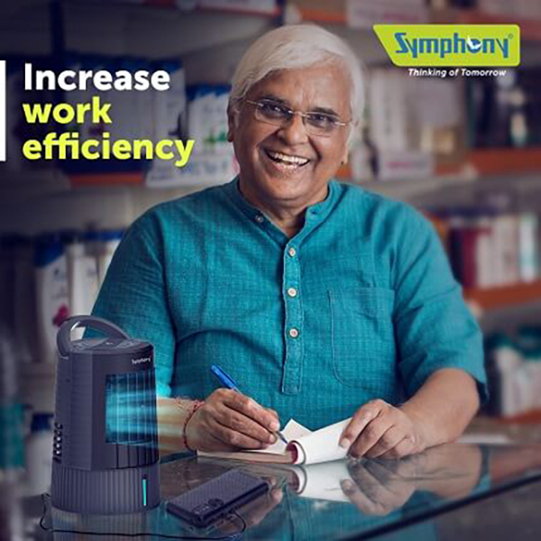 Buy Symphony 1 Litre DUET MINI Personal Table Cooling Fan - Vasanth and Co