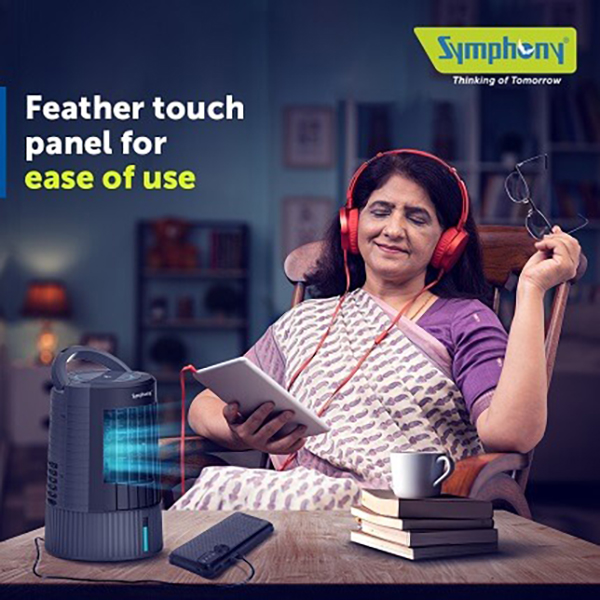 Buy Symphony 1 Litre DUET MINI Personal Table Cooling Fan - Vasanth and Co