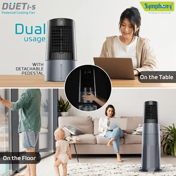 Buy Symphony 6 Litres DUET I-S Personal cooling fan - Vasanth and Co