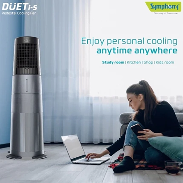 Buy Symphony 6 Litres DUET I-S Personal cooling fan - Vasanth and Co