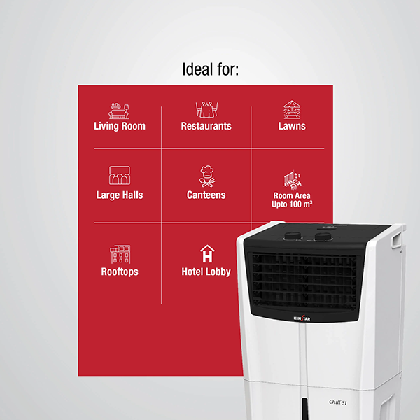 Buy Kenstar 51 Litres JETT Honey Comb 51 Personal Desert Cooler - Vasanth and Co