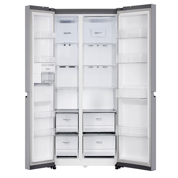 Buy LG 650 L 3 Star GL-B257EPZ3 Frost Free Side by Side Refrigerator - Vasanth & Co