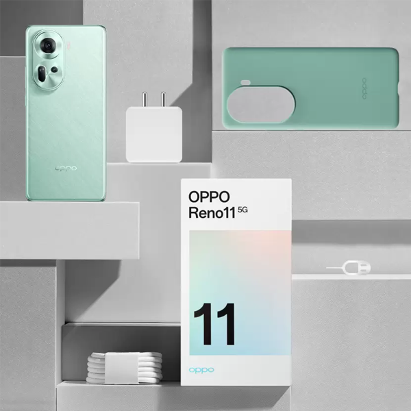 Buy Oppo Reno11 5G 8 GB RAM 128 GB Rock Grey Mobile - Vasanth & Co