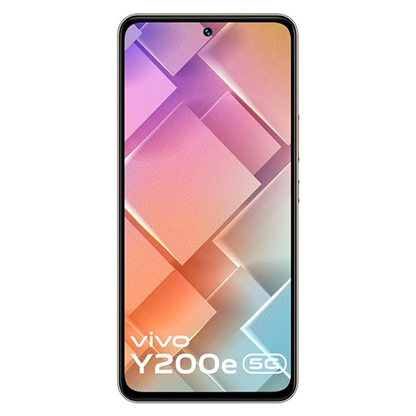 Buy Vivo Y200e 5G 6GB RAM 128GB Saffron Delight Mobile - Vasanth & Co