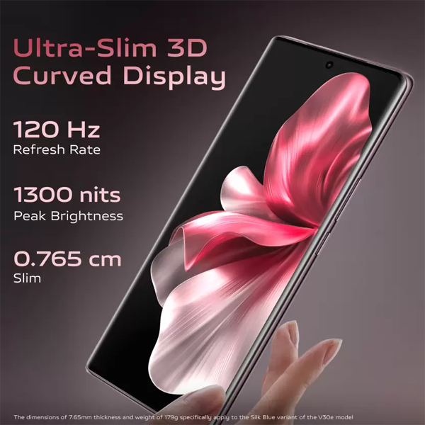 Buy Vivo V30E 8 GB RAM 128 GB Velvet Red Mobile - Vasanth And Co