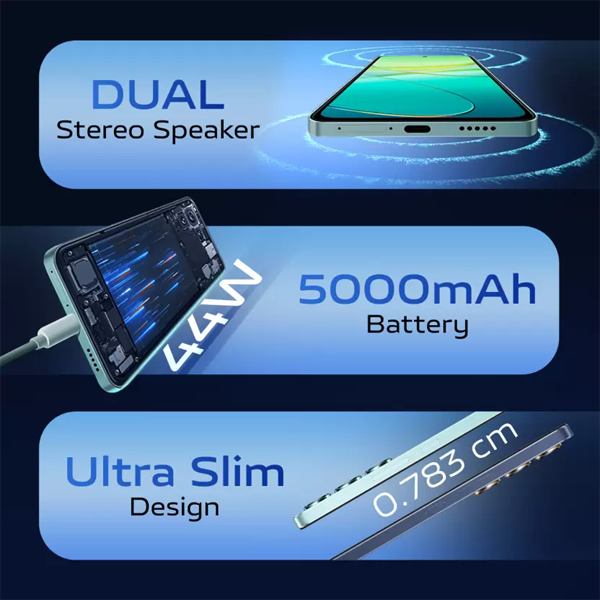 Buy Vivo T3 5G 8 GB RAM 256 GB Cosmic Blue Mobile Phone - Vasanth and Co