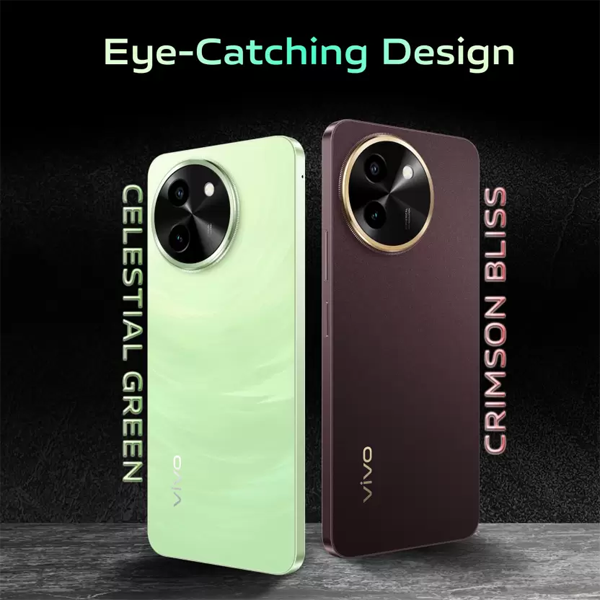 Buy Vivo T3x 5G 6 GB RAM 128 GB Celestial Green Mobile Phone - Vasanth and Co