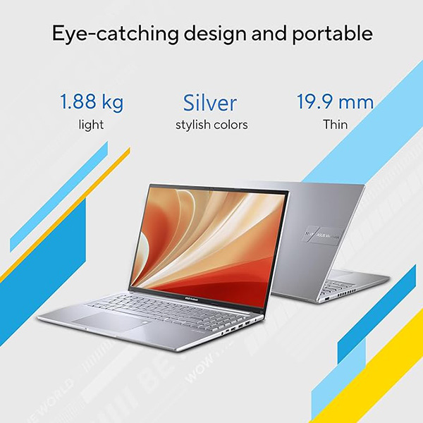 Buy Asus Vivobook 16 12th Gen X1605ZAC-MB540WS Laptop - Vasanth & Co
