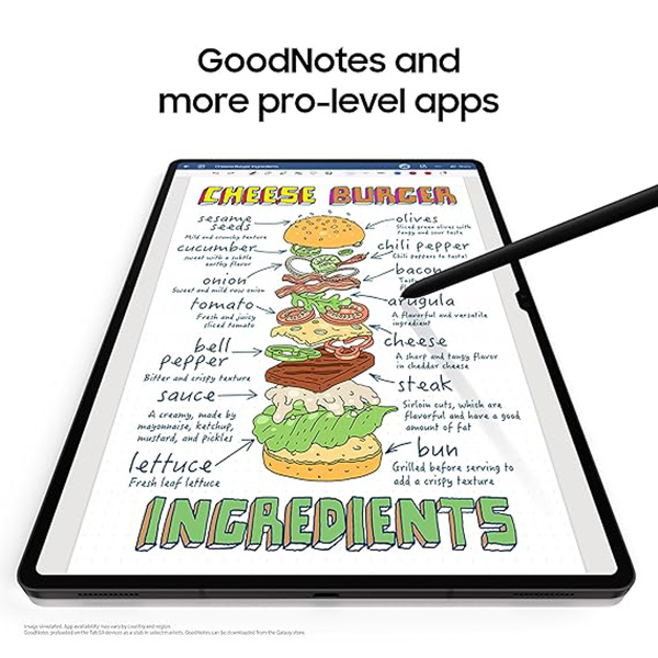 Buy Samsung S9 Ultra WiFi 12GB 512GB SM-X910 Grey Tablet - Vasanth & Co