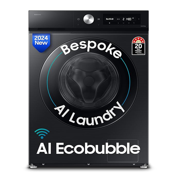 Buy Samsung 12 kg 5 Star WW12DB7B24GBTL Wi-Fi Inverter Fully Automatic Front Load Washing Machine - Vasanth & Co