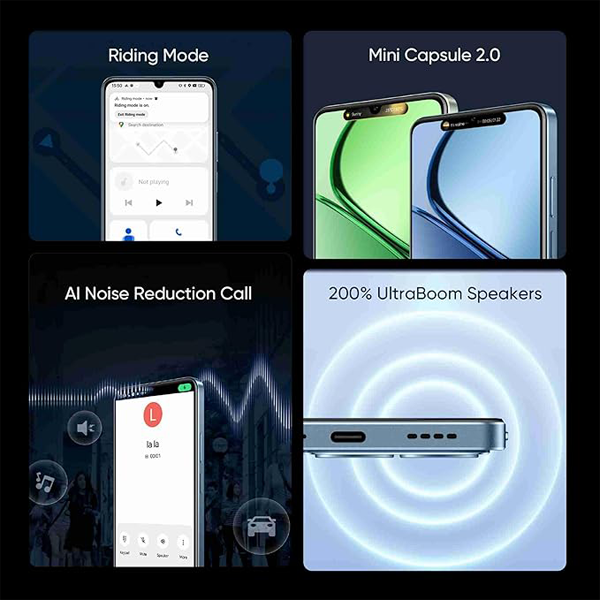 Buy Realme C63 4G (4 GB RAM and 64GB Storage) Leather Blue Mobile Phone - Vasanth and Co