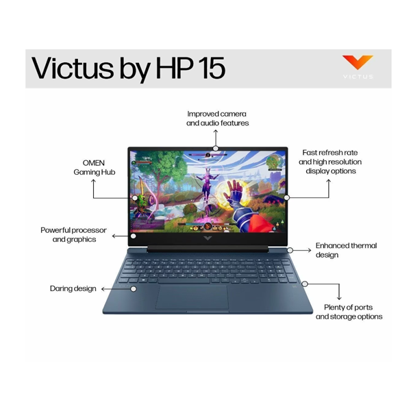 Buy HP AMD Ryzen 15.6 Inch 15-fb0112AX Victus 16 GB Memory 512 GB SSD storage Windows 11 Home Gaming Laptop - Vasanth and Co