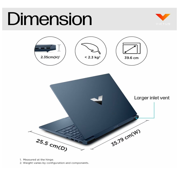 Buy HP AMD Ryzen 15.6 Inch 15-fb0112AX Victus 16 GB Memory 512 GB SSD storage Windows 11 Home Gaming Laptop - Vasanth and Co