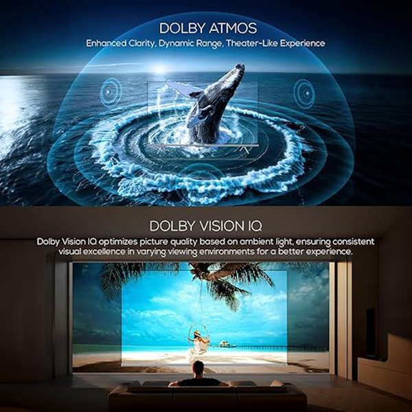 Buy Haier 139 cm (55 inches) 55P7GT-P UHD Smart Google TV with Hands free voice control - Vasanth and Co