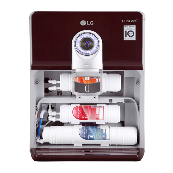 Buy LG 8 L WW184EPC Crimson Red with Wave Pattern RO + UV + MB Water Purifier - Vasanth & Co