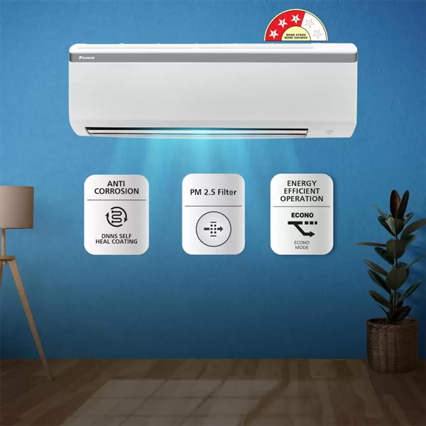 Buy Daikin 0.8 Ton 3 Star FTL30UV16 White Split AC - Vasanth & Co