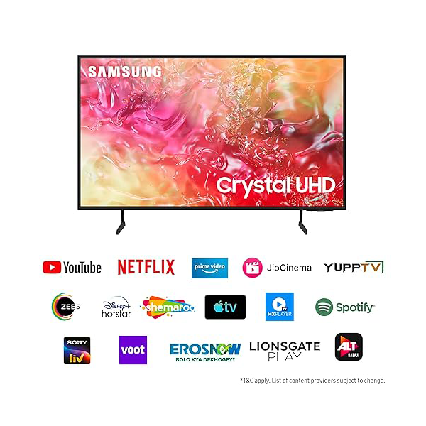Buy Samsung 50 inch 1.25Cm 50DU7700 UHD 4K Smart  LED TV - Vasanth & Co