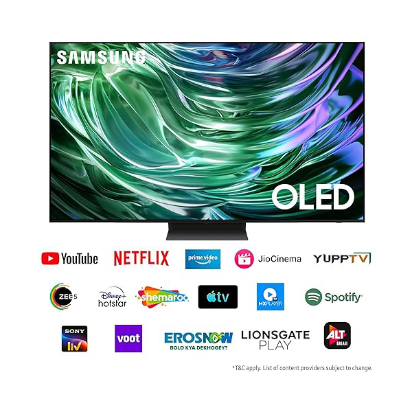 Buy Samsung 55inch 1.38 m 55S90D OLED  4K Smart AI TV - Vasanth & Co