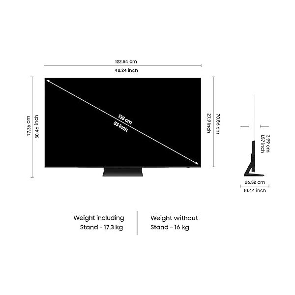 Buy Samsung 55inch 1.38 m 55S90D OLED  4K Smart AI TV - Vasanth & Co