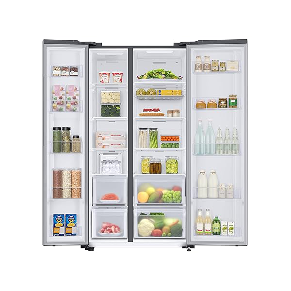 Buy Samsung 653 L 3 Star RS76CG8113SLHL Convertible 5in1 Side by Side Refrigerator - Vasanth & Co