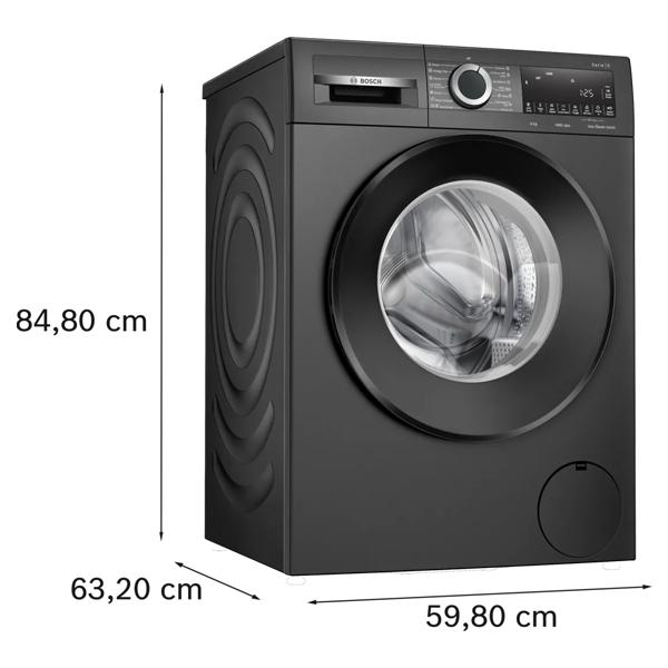 Buy Bosch 9 kg WGA244ZTIN Series 6 front load washing machine - Vasanth & Co