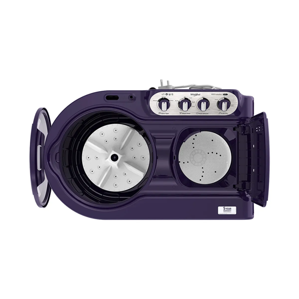 Buy Whirlpool 8.5 Kg 5 Star (ACE 8.5 TURBO DRY, Purple Dazzle) Semi-Automatic Top Loading Washing Machine - Vasanth & Co