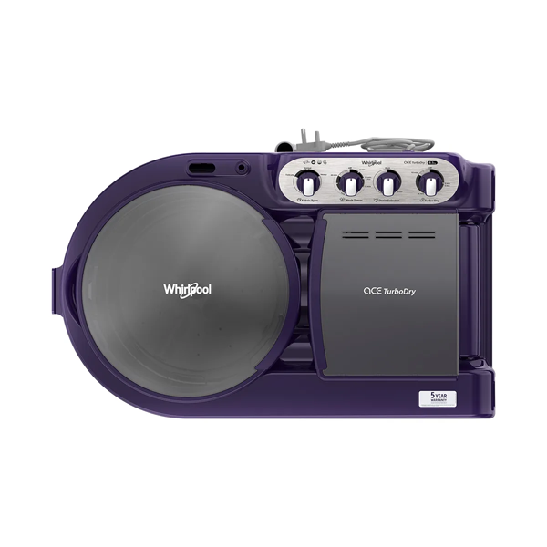 Buy Whirlpool 8.5 Kg 5 Star (ACE 8.5 TURBO DRY, Purple Dazzle) Semi-Automatic Top Loading Washing Machine - Vasanth & Co