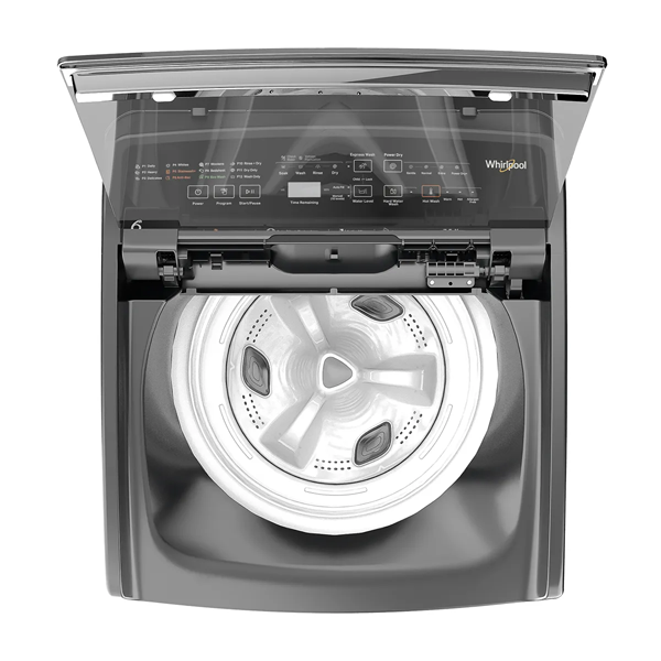 Buy Whirlpool 7.5 kg 5 Star (STAINWASH PRO H 7.5 KG GREY 10YMW) Stainwash Pro Fully Automatic Top Load Washing Machine with In-built Heater Grey - Vasanth & Co