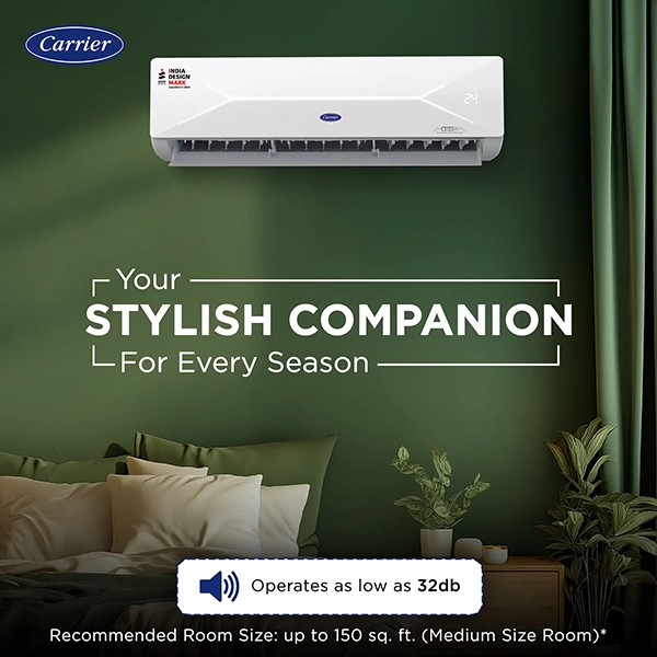Buy Carrier 1.5 Ton 3 Star 19k XCEL LUMO FXi R32 Inverter Split Ac - Vasanth & Co