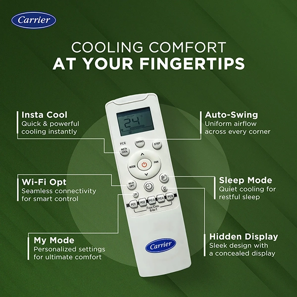 Buy Carrier 2 Ton 3 Star 24k XCEL LUMO FXi R32 Inverter Split Ac - Vasanth & Co