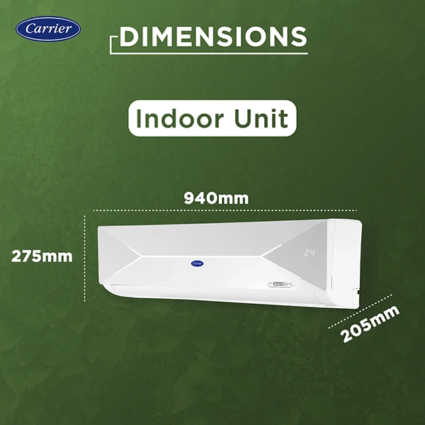 Buy Carrier 2 Ton 3 Star 24k XCEL LUMO FXi R32 Inverter Split Ac - Vasanth & Co