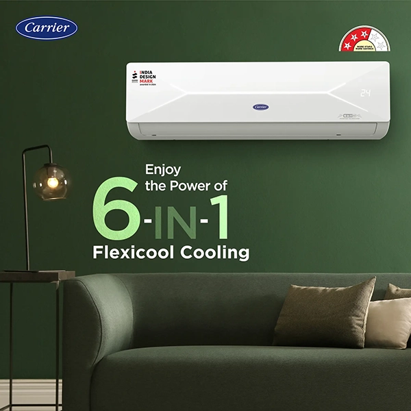 Buy Carrier 2 Ton 3 Star 24k XCEL LUMO FXi R32 Inverter Split Ac - Vasanth & Co