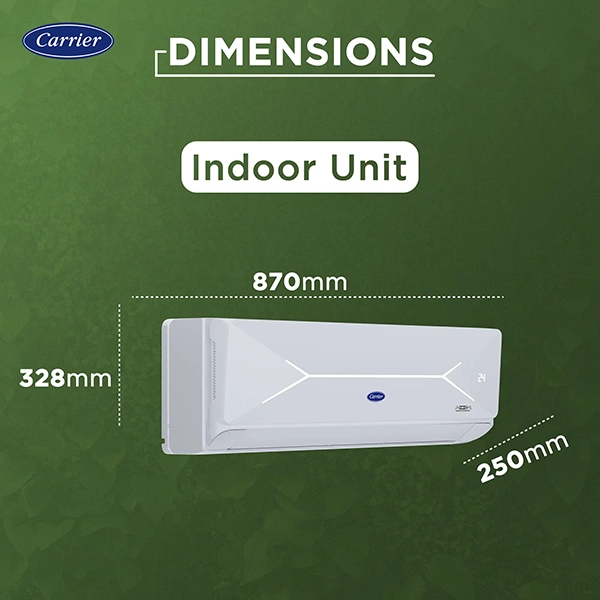 Buy Carrier 1.1 Ton 3 Star 13k XPERT LUMO FXi Inverter R32 Split Ac - Vasanth & Co