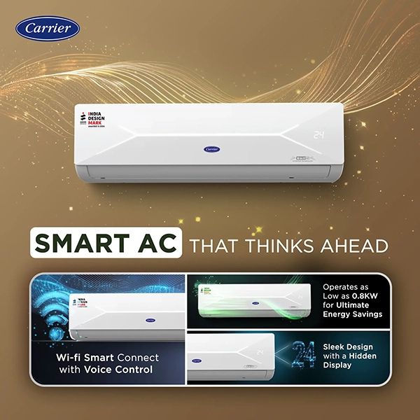 Buy Carrier 2 Ton 5 Star 24k XCEL LUMO FXi Inverter Split Ac - Vasanth & Co