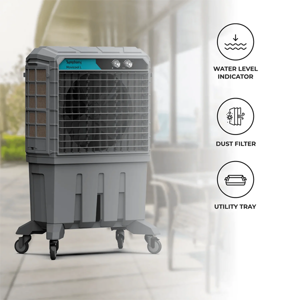 Buy Symphony Movicool 125 L Desert Air Cooler - Vasanth & Co