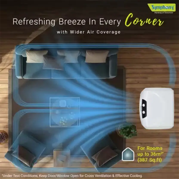 Buy Symphony Master Cool 95 XL Desert Air Cooler - Vasanth & Co