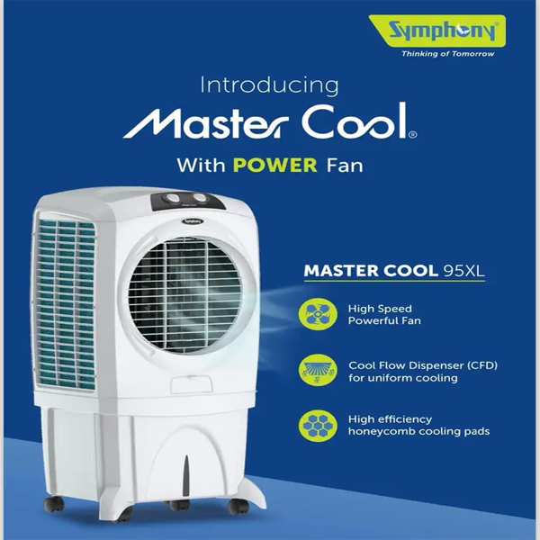 Buy Symphony Master Cool 95 XL Desert Air Cooler - Vasanth & Co