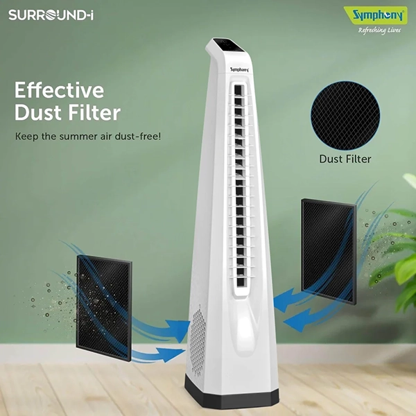 Buy Symphony Surround Bladeless Tower Fan - Vasanth & Co